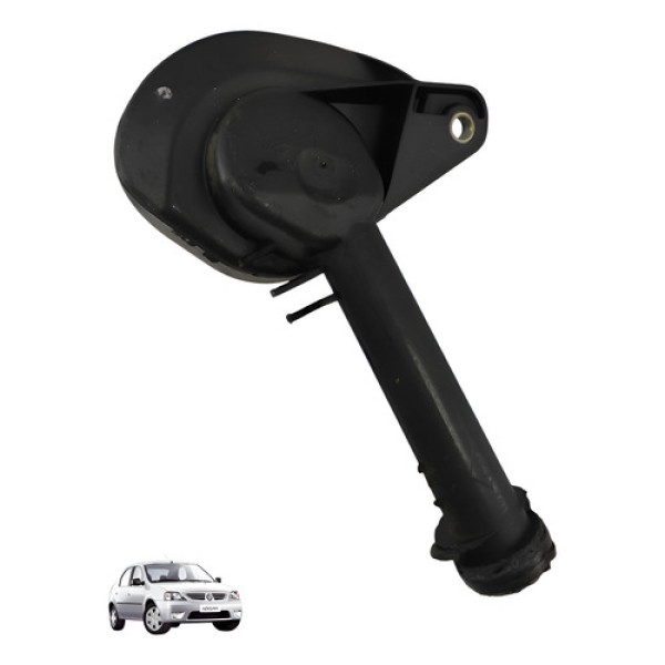 Bocal Abastecimento Oleo Renault Sandero Logan 1.0 2010 2011 Preto