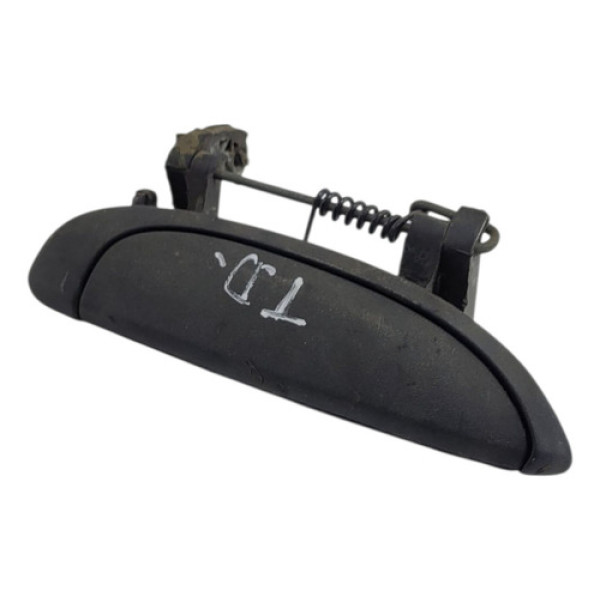 Macaneta Externa Traseiro Direito Renault Clio 2001 2009 Preto Dianteira/traseira