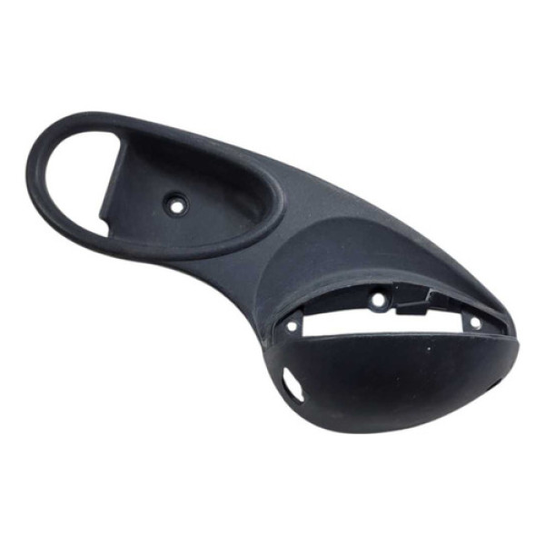 Moldura Macaneta Dianteira Esquerda Fiat Palio 1996 2000 Preto Dianteira