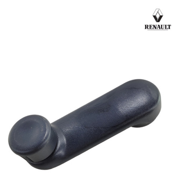 Manivela Alavanca Abertura Vidro Renault Clio 2000 2003 Cinza