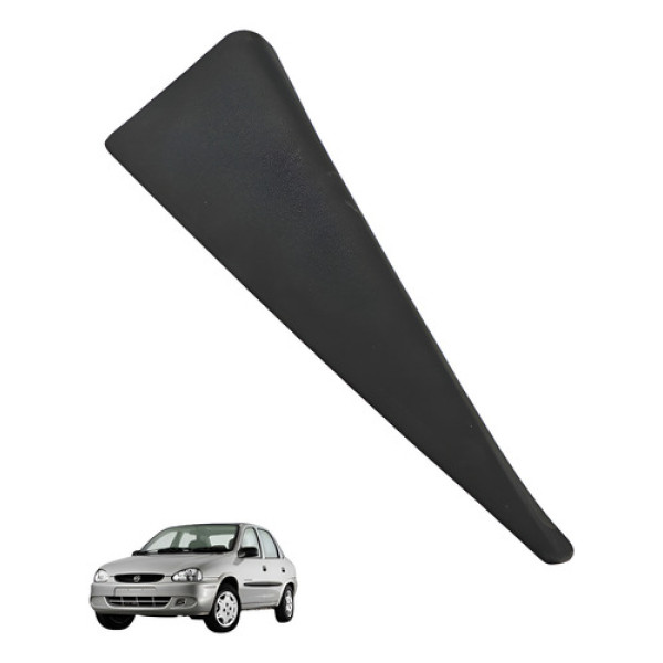 Acabamento Traseiro Direito Gm Corsa Classic 2002 Preto