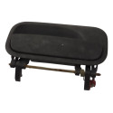 Macaneta Externa Porta Traseira Direita Vectra 1997 2005 Preto Traseira