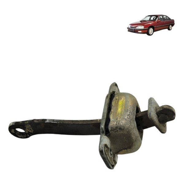 Limitador Porta Dobradica Traseira Direita Omega 1992 1993 Preto