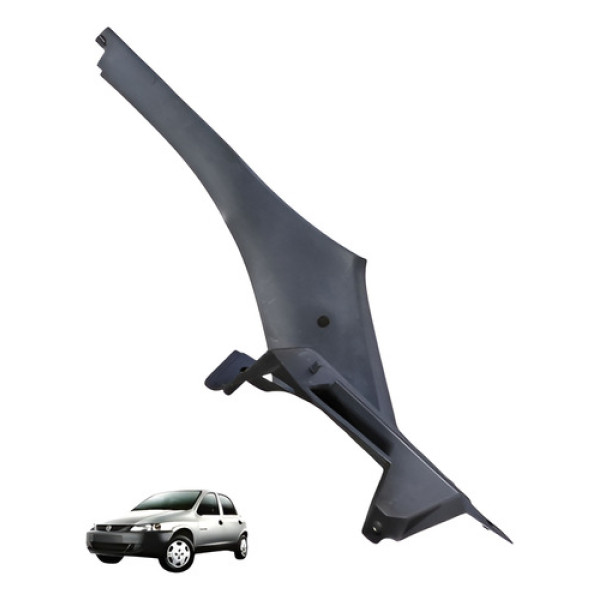 Acabamento Suporte Bagagito Direito Celta 2003 2005 Preto