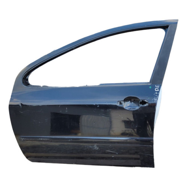 Porta Lateral Dianteiro Esquerdo Peugeout 307 2009 2010 Dianteira Esquerdo Preto