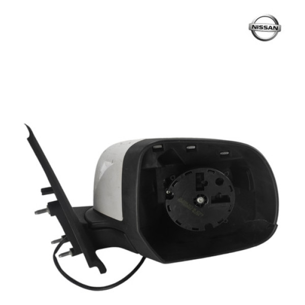 Retrovisor Sem Espelho Direito Detalhe Nissan March 2015