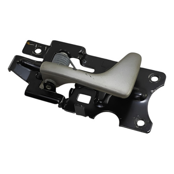 Macaneta Interna Porta Traseira Esquerda Freelander 2005 Cinza Traseira