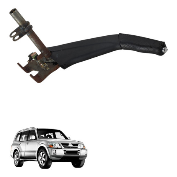 Alavanca Puxador Freio Mao Mitsubishi Pajero 2003