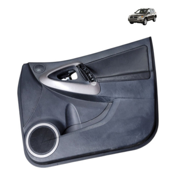 Forro Porta Traseira  Esquerda Rav4 2008 2012 Usado Cinza-escuro