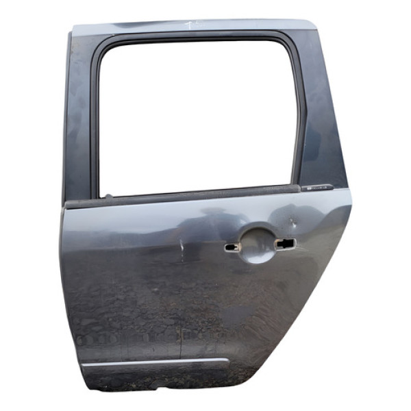 Porta Lateral Traseira Esquerda Citroen Aircross 2012 Traseira Esquerda Preto