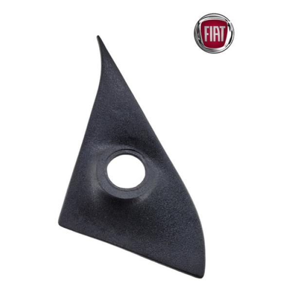 Moldura Acabamento Retrovisor Interno Fiat Uno 96 02 Esquerd