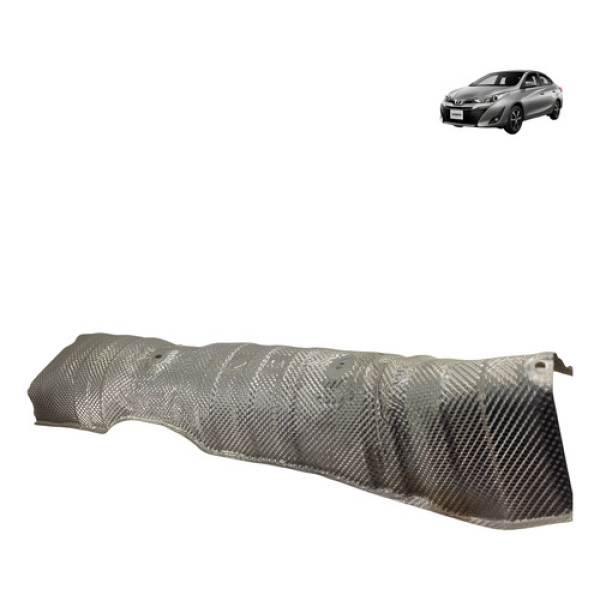 Defletor Calor Central Escapamento Toyota Yaris 2019 2020