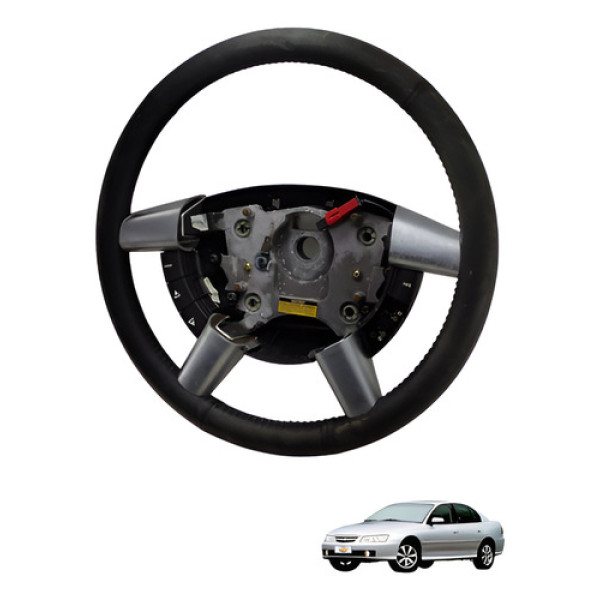 Volante Direcao Chevrolet Omega 3.8 2003 2004 Preto