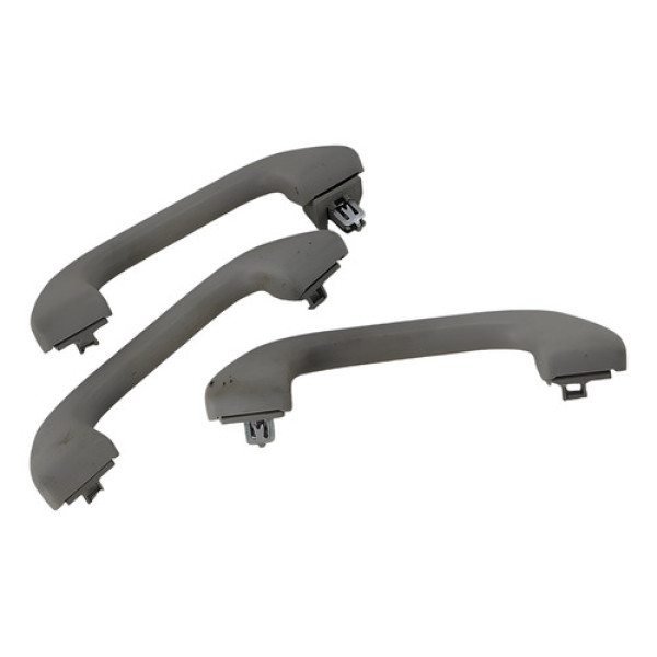 Kit Alca Teto Puxador Puta Merda Honda Fit 2009 2015 Bege