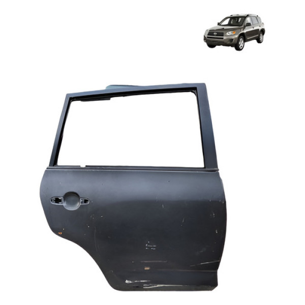Porta Traseira Direita Toyota Rav4 2007  2012 Traseira Direita Preto