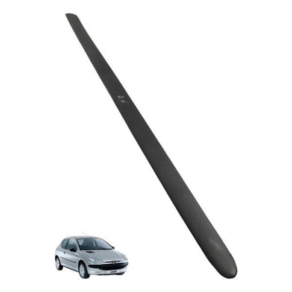 Friso Porta Esquerda Peugeot 206 2 Portas 2006 2007 Preto