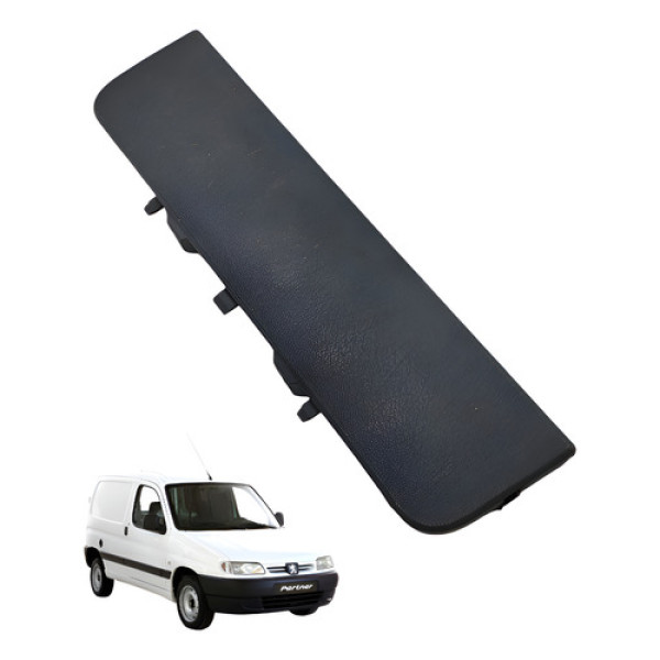 Moldura Lateral Banco Peugeot Partner 1999 2001 Usado - Preto