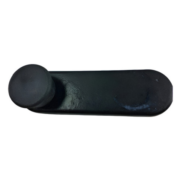 Manivela Maçaneta Regulador Vidro Fiat Uno Fiorino 2004 2011 Preto