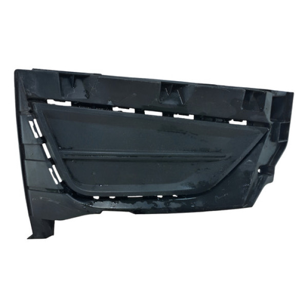 Moldura Farol Auxiliar Vw Polo Virtus Esquerdo 2018 2019 Preto