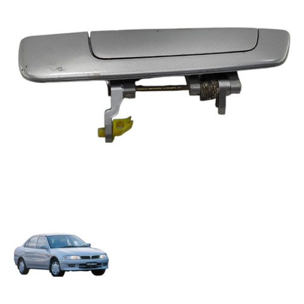 Macaneta Externa Traseira Esquerda Lancer 1997 Usado Cinza-escuro Traseira