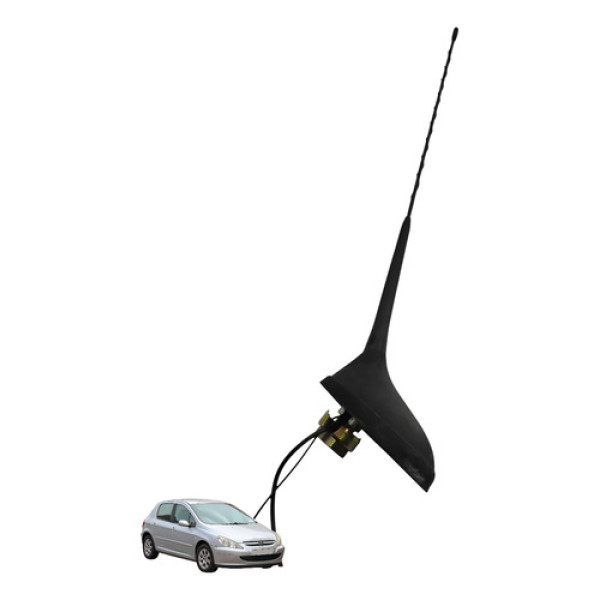 Haste Antena Teto Peugeot 307 2.0 16v 2005 2006 Preto