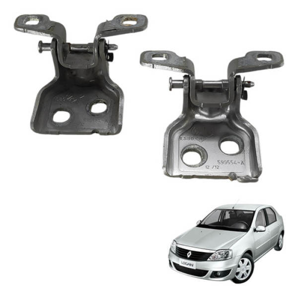 Dobradica Porta Dianteira Direita Renault Logan 2012