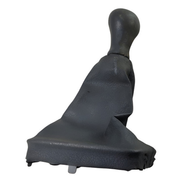 Coifa Manopla Bola Cambio Peugeot 206 207  2000 2010 Preto