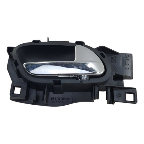 Macaneta Porta Dianteira Direita 308 408 Peugeot  2012 2016 Preto Dianteira