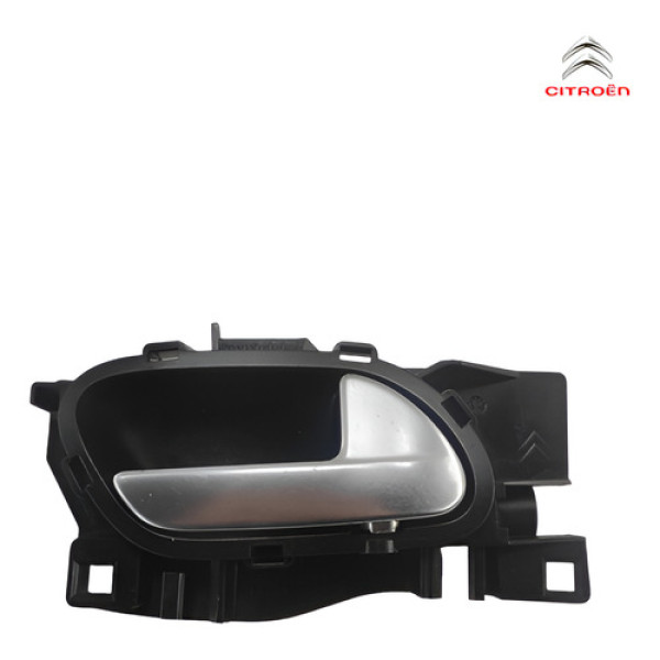 Macaneta Porta Dianteira Direita Peugeot 208 2008 2014 Preto Dianteira/traseira