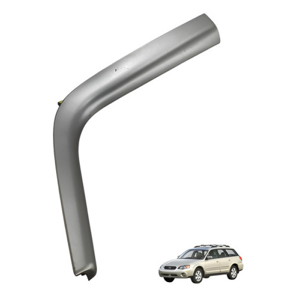 Moldura Friso Direito Painel Console Outback 2006 2009 Prateado